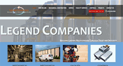 Desktop Screenshot of legendmechanical.com